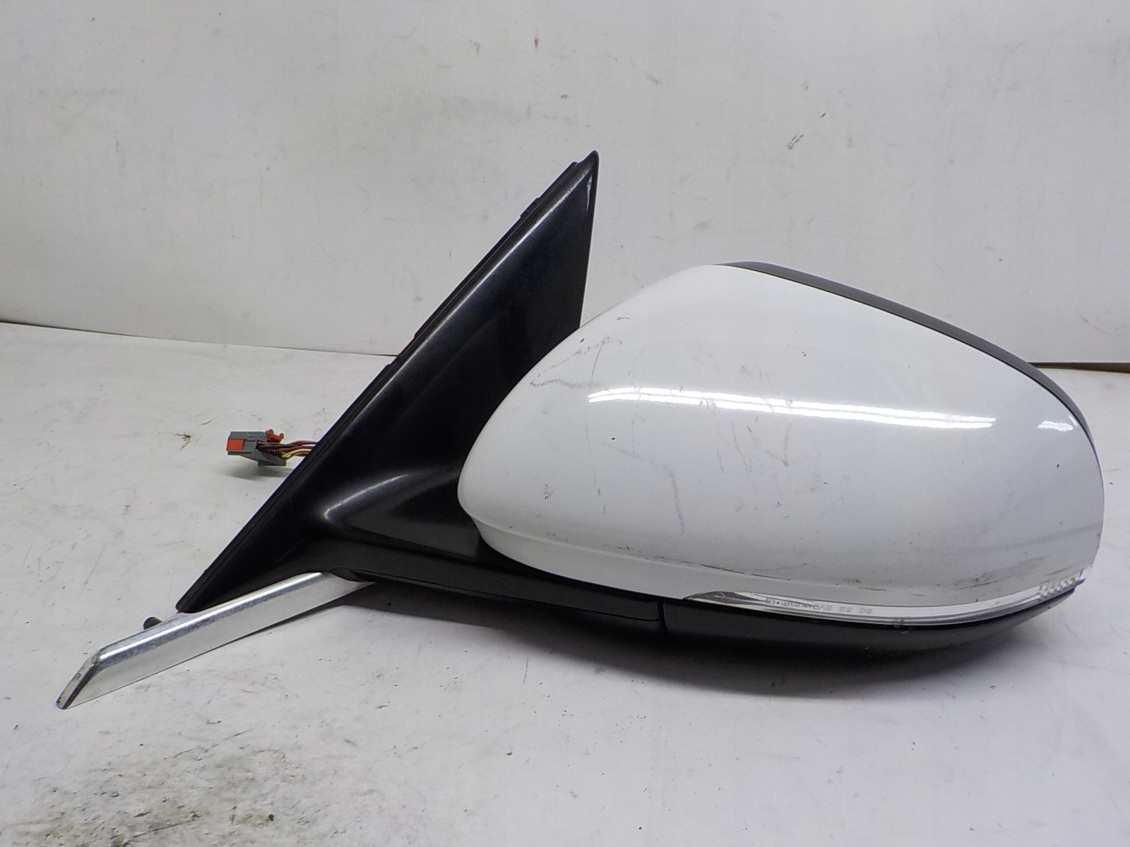 JAGUAR XF X250 mirror exterior left 12 PIN vertical