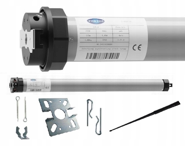 Motor drátový pohon pro venkovní rolety Portos Fi 40 mm 10 Nm