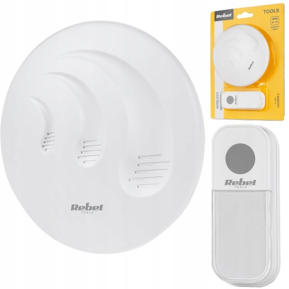 

Dzwonek bezprzewodowy na baterie wodoodporny pilot