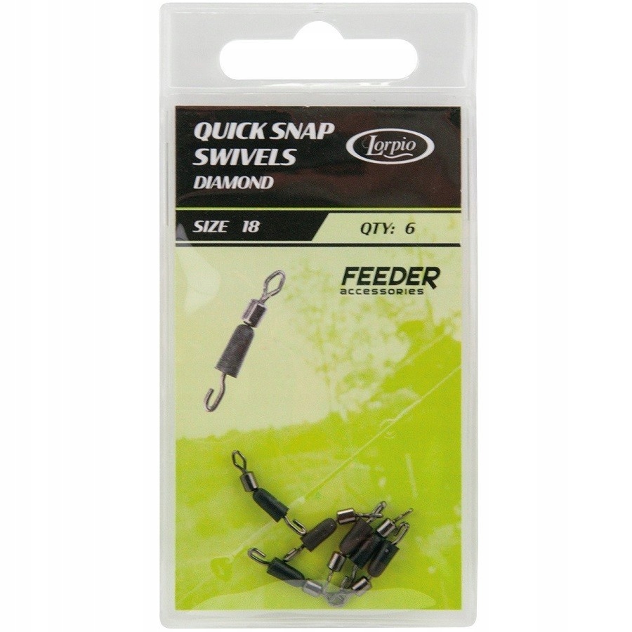 

Lorpio Łącznik Quick Snap Swivel Diamond roz 20