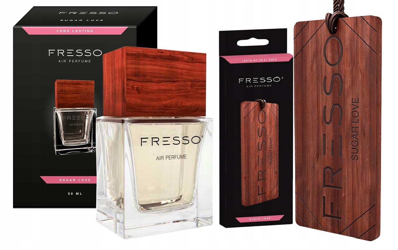 

Fresso Sugar Love Perfumy do samochodu zawieszka