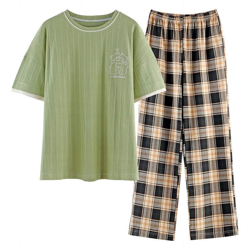 damska Piżama Komplet koszulka i spodnie do szpitala sanatorium XXL