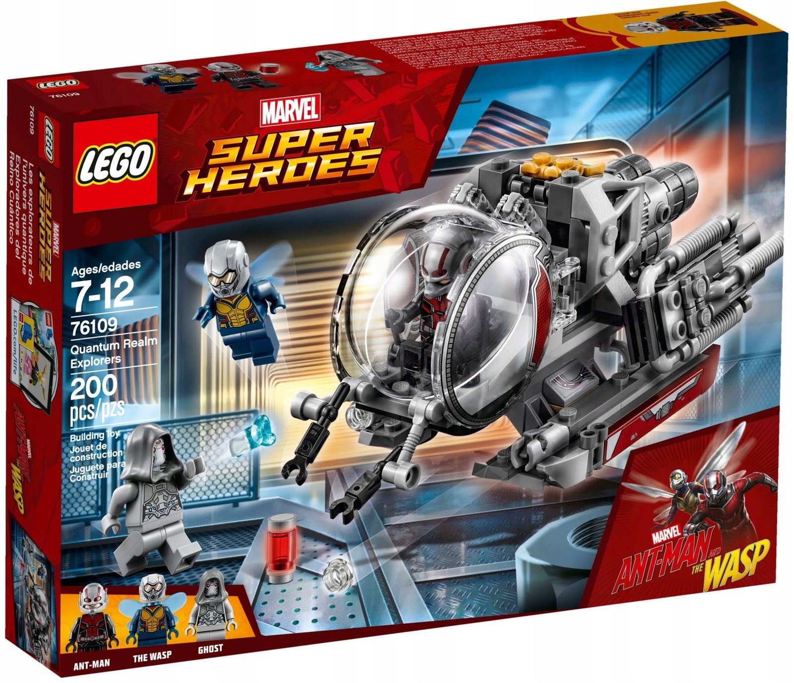 stavebnice Lego Heroes 76109 Výzkumníci kvantové země
