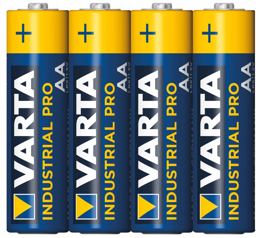

4 szt. Baterie alkaliczne Varta Industrial Aa LR6
