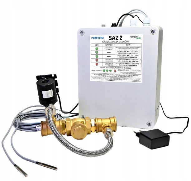 System antyzamrożeniowy Ups pompy ciepła monoblok Perfexim PHA-SAZ/2 DN32