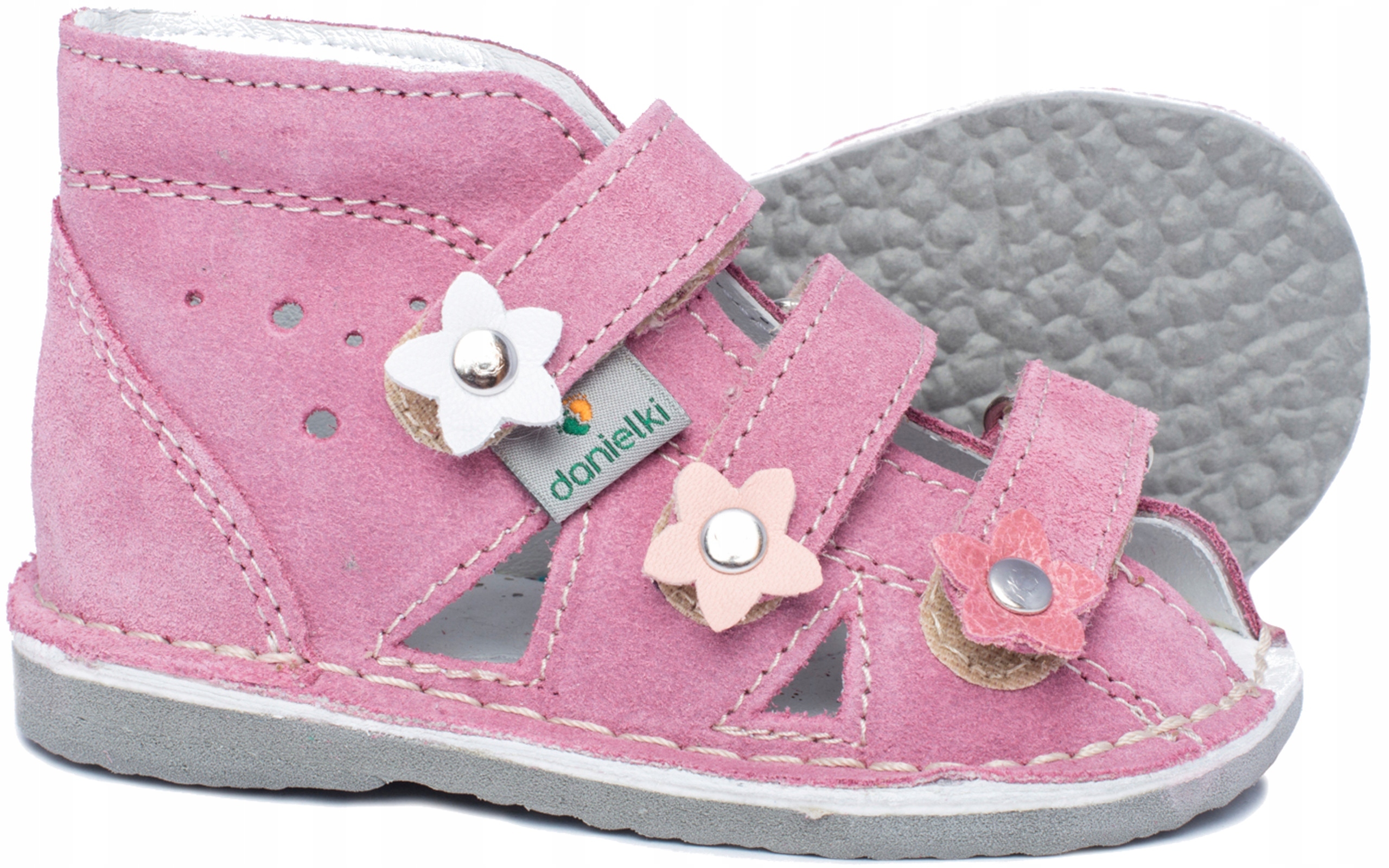 Danielki kapcie buty profil r 32 Wz s134 różowe