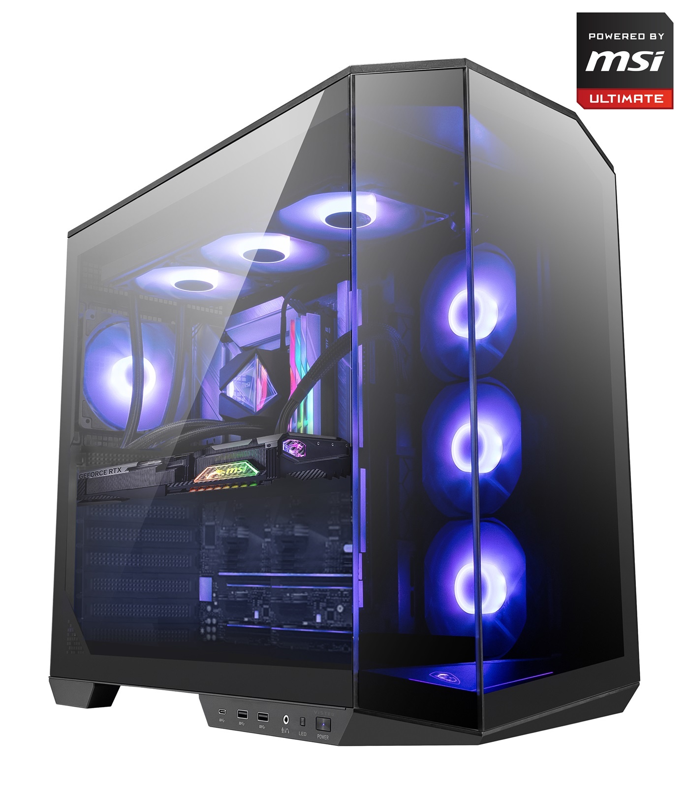 Vist PbMSI Pz Ryzen 7 7700 32GB Rtx 5060Ti Ssd 1TB M.2 Wifi W11