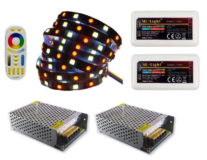 Sada Led pásků Rgbcct barva bílá teplá studená stropní osvětlení 15 m