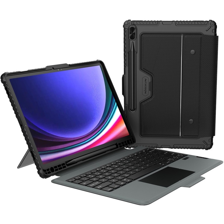 Pouzdro S Klávesnicí Nillkin Pro Samsung Galaxy Tab S9+ Plus Pancéřové Pouzdro