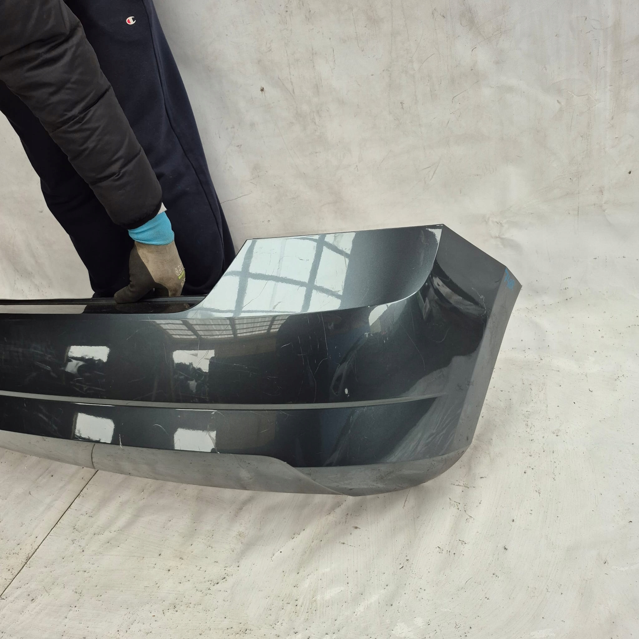 SKODA FABIA III 3 HB 14-18 bumper rear part rear