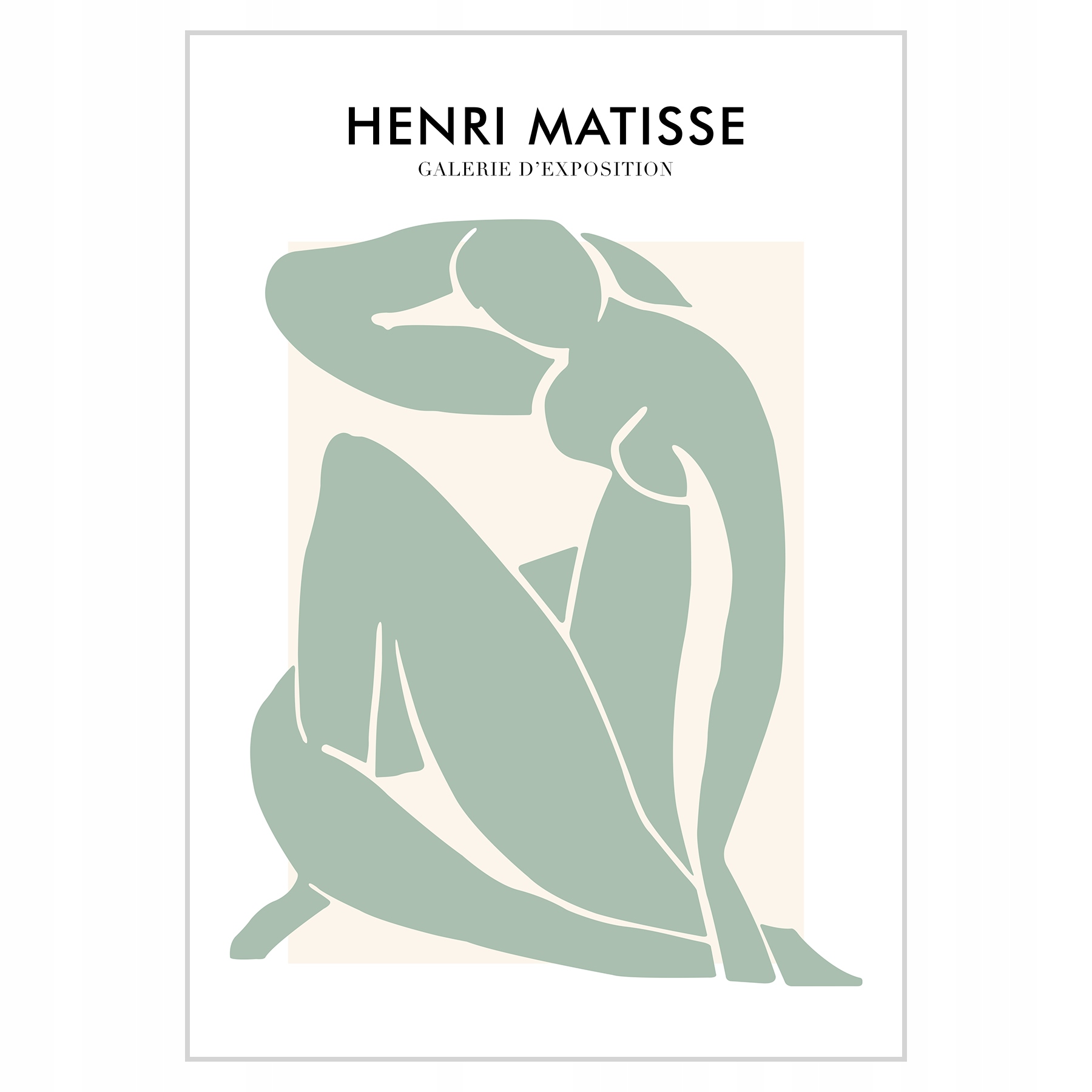 Plakat 21x30 Henri Matisse Green02