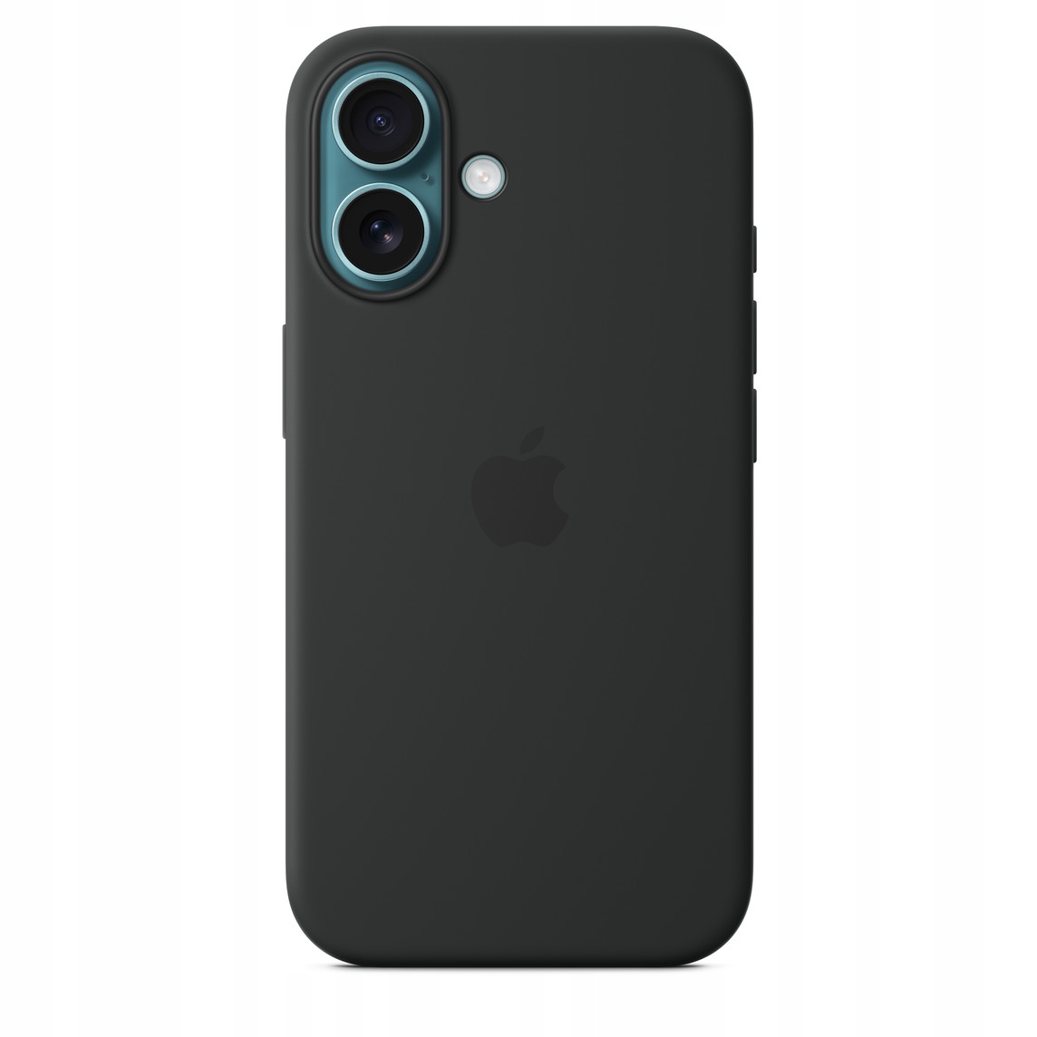 Silikonový kryt Magnetické na iPhone 16 Black černý