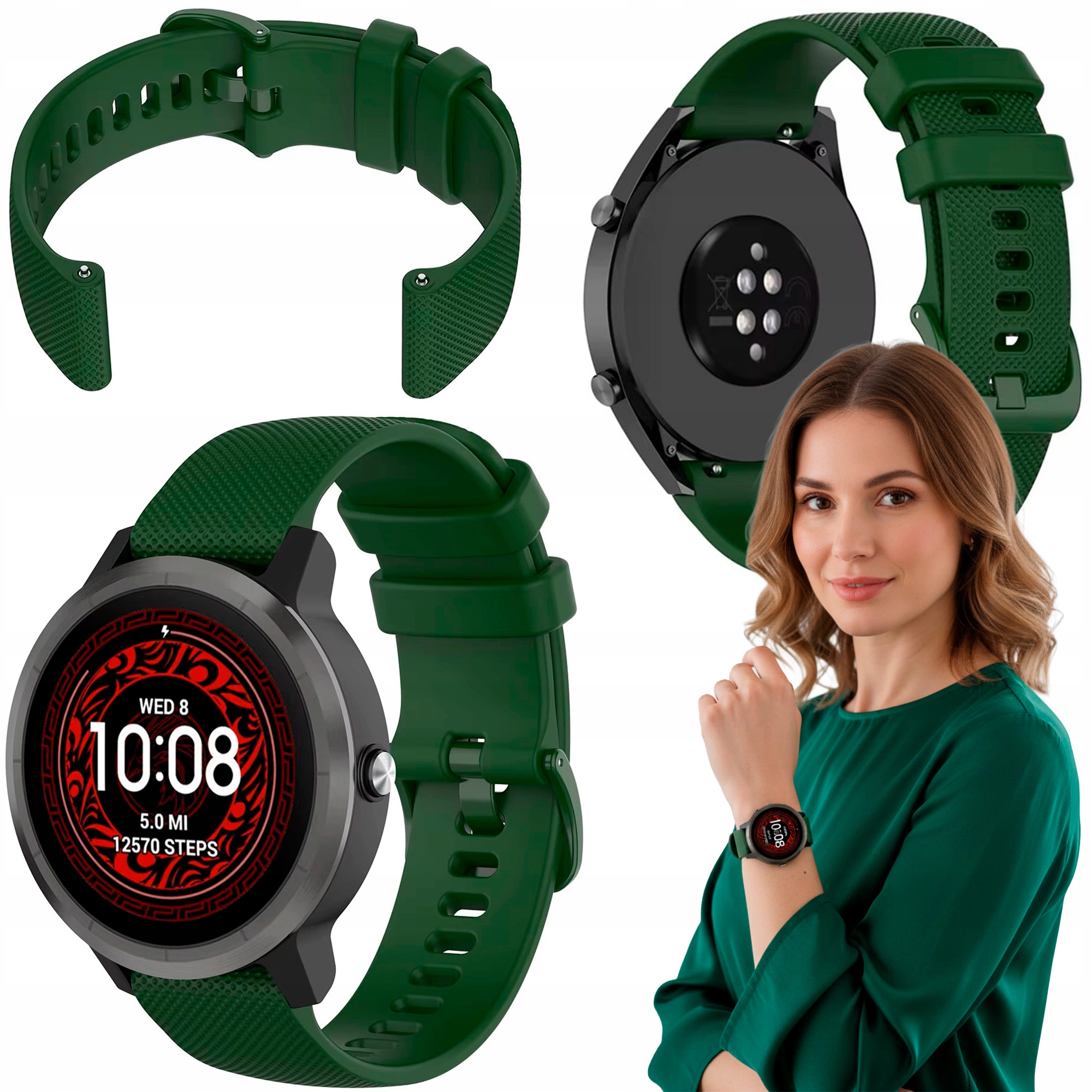 Pásik Na Hodinky 20 mm Pás Pre Smartwatch 20 mm