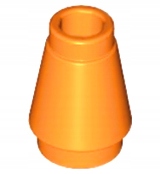 

Lego 4589b Stożek 1x1 pomarańczowy 4518029 2szt N
