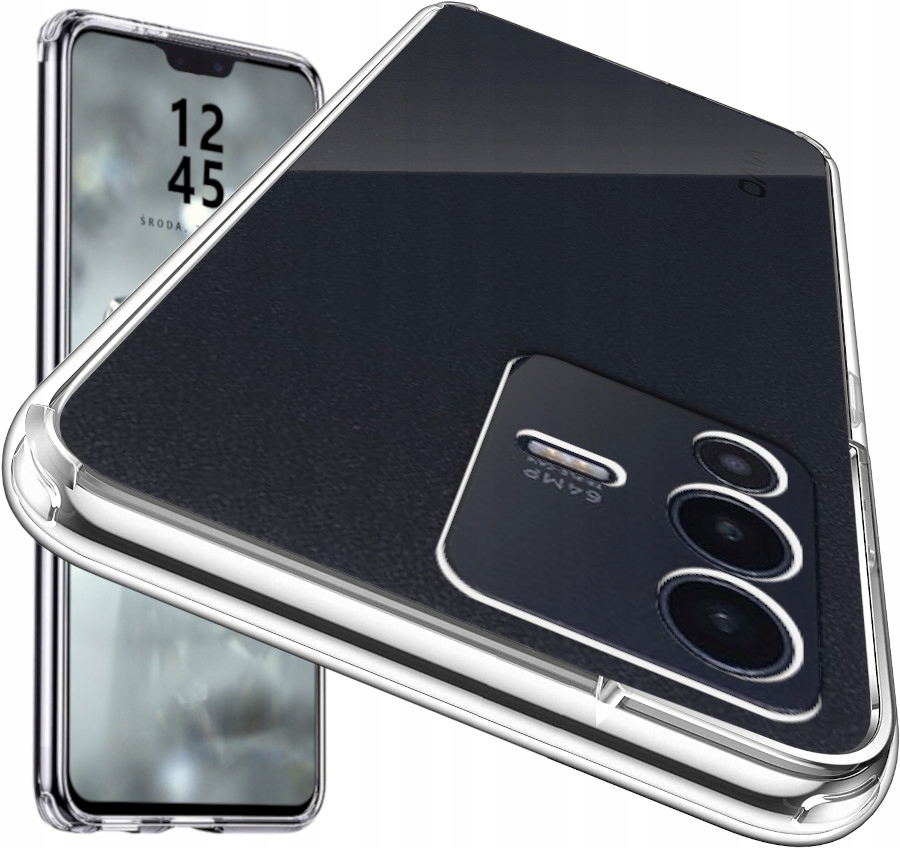 

Etui Do Vivo V23 5G Crystal Liquid Case