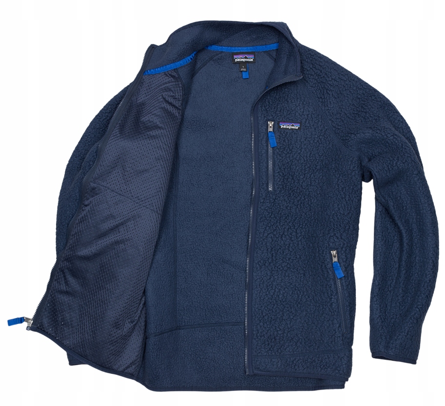 Patagonia Retro Pile Turistický Fleecová Mikina Trekking, Pánský,Granátový,vel. L