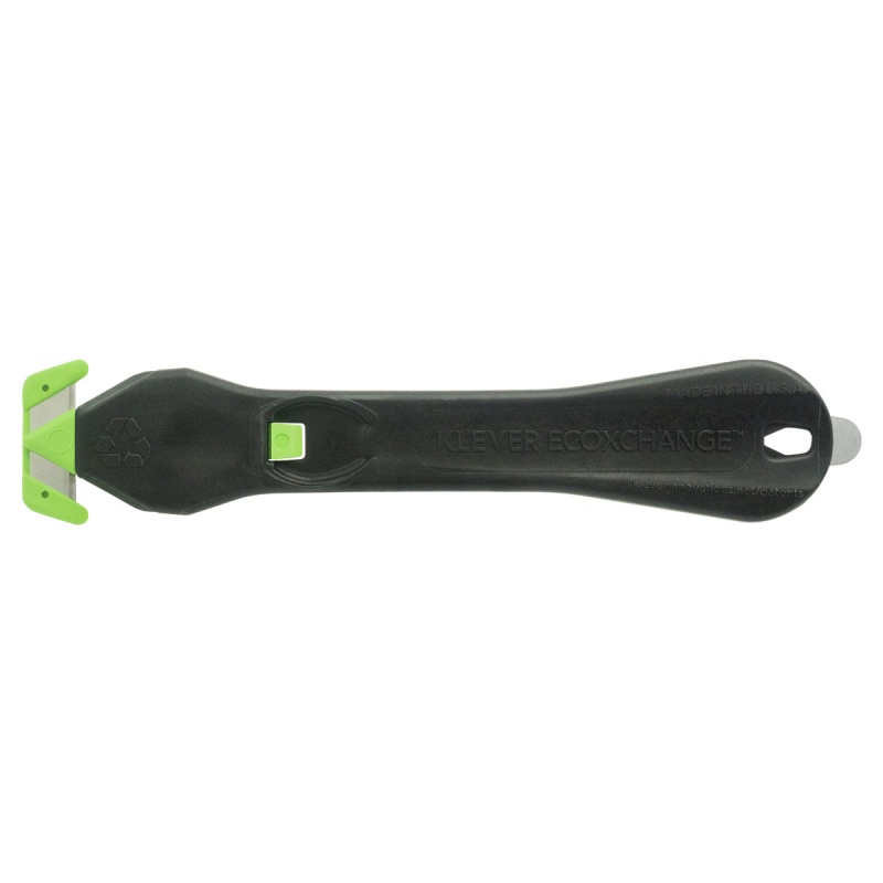 Nóż bezpieczny Klever Eco Xchange Narrow czarny 10szt