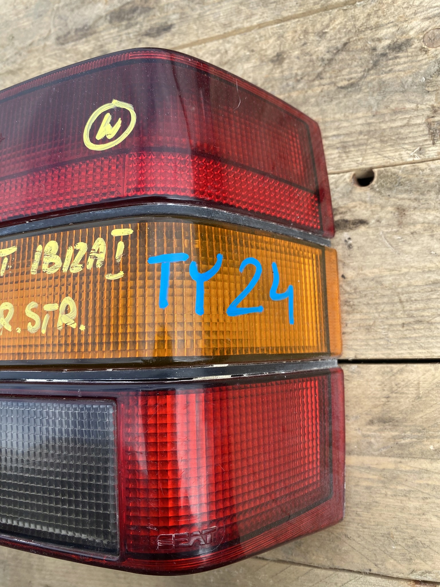 light right rear part rear right seat Ibiza and