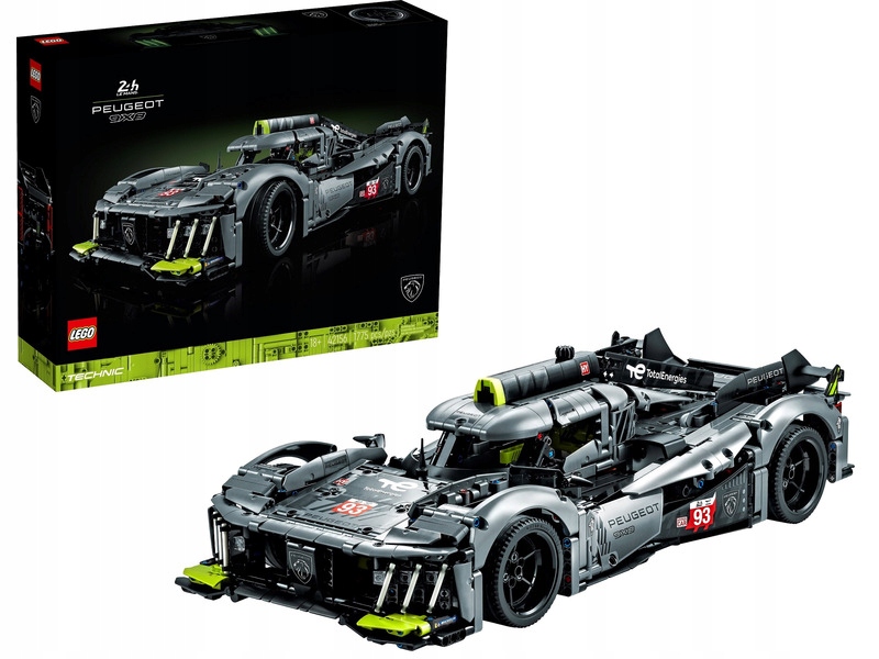 

Lego Technic Peugeot 9X8 Mans Hypercar 42156