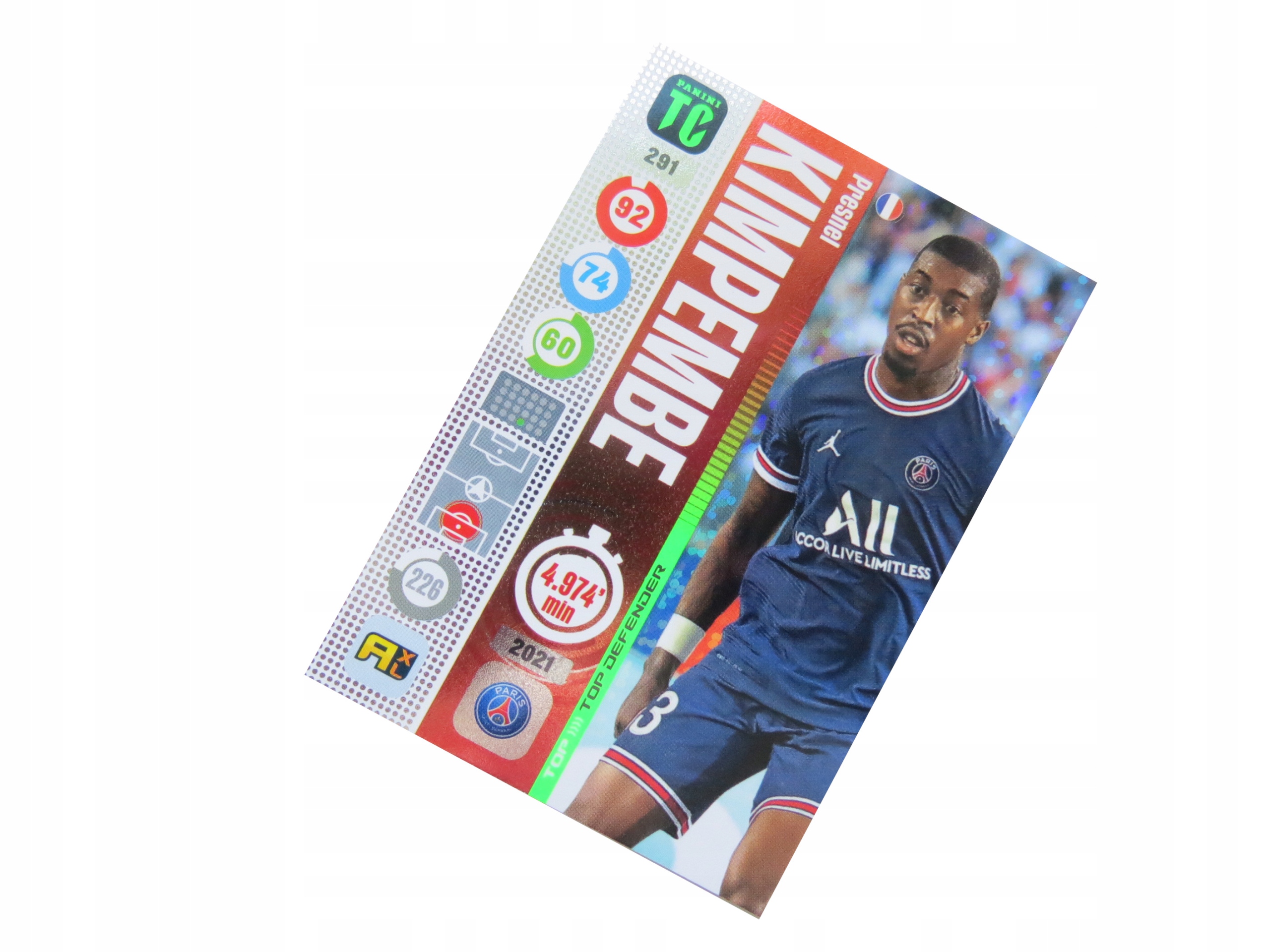 Panini Top Class Top Defender Kimpembe 291
