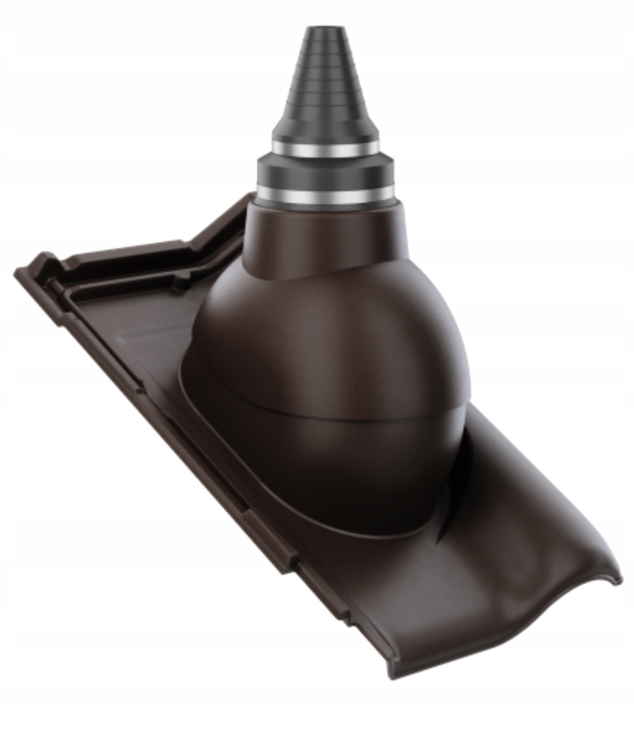 Anténní průchod těsného střešního průchodu Roben Monza Maduro