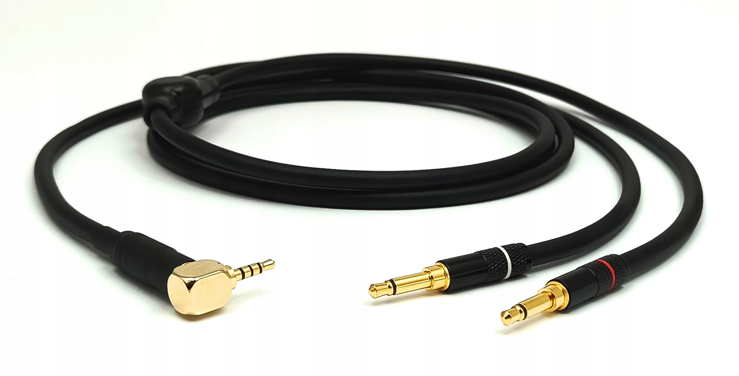 Ručne vyrobený vyvážený kábel pre slúchadlá Hifiman s konektorom 2,5 mm Mogami