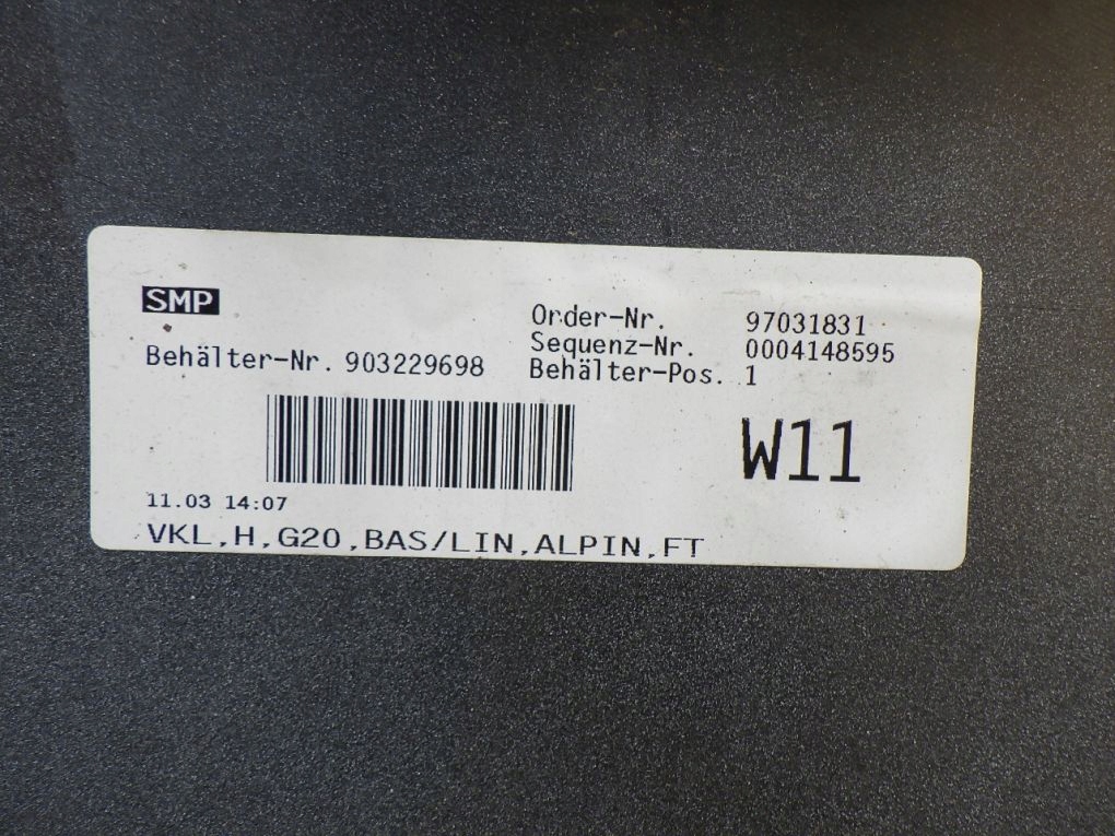 BMW 3 G20 sedan 19- bumper rear