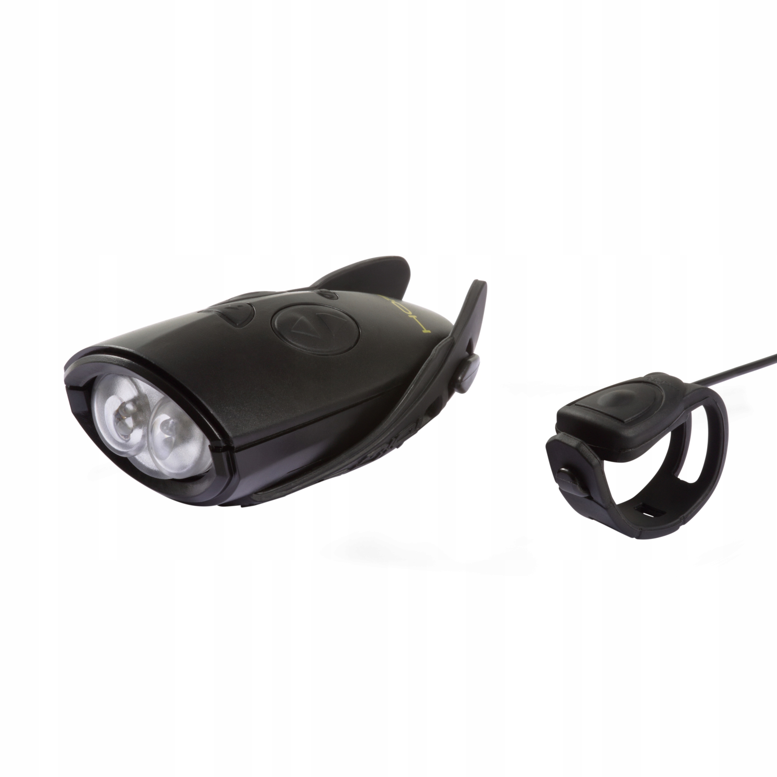 

Mini Hornit lampka rowerowa klakson Czarna