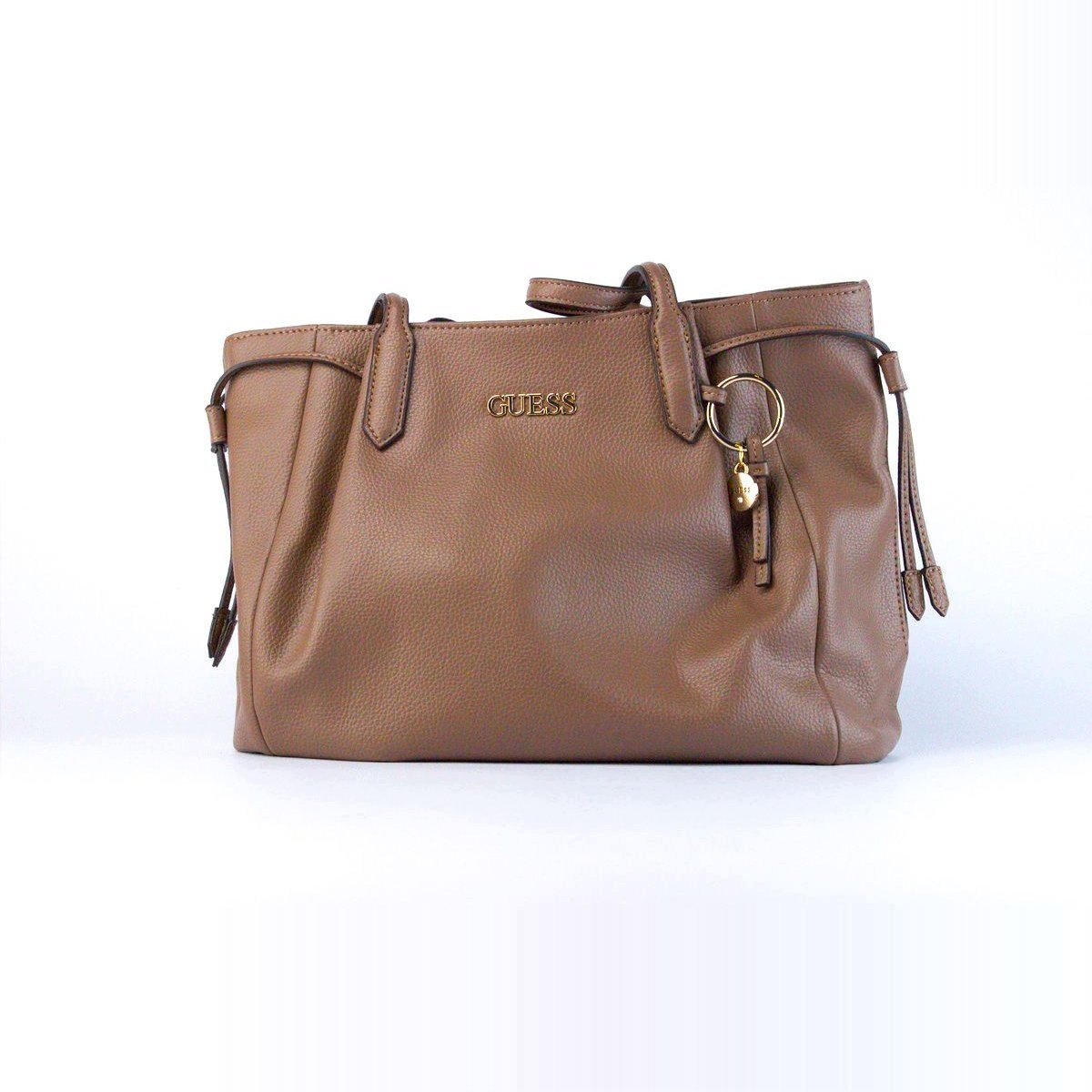 Guess Dámská kabelka Noelle shopper A4 hnědá