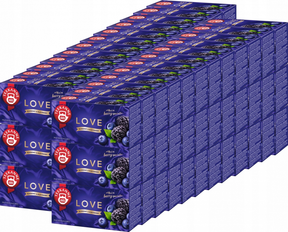 Teekanne Herbata owocowa Love Borówka Jeżyna 20 torebek x72