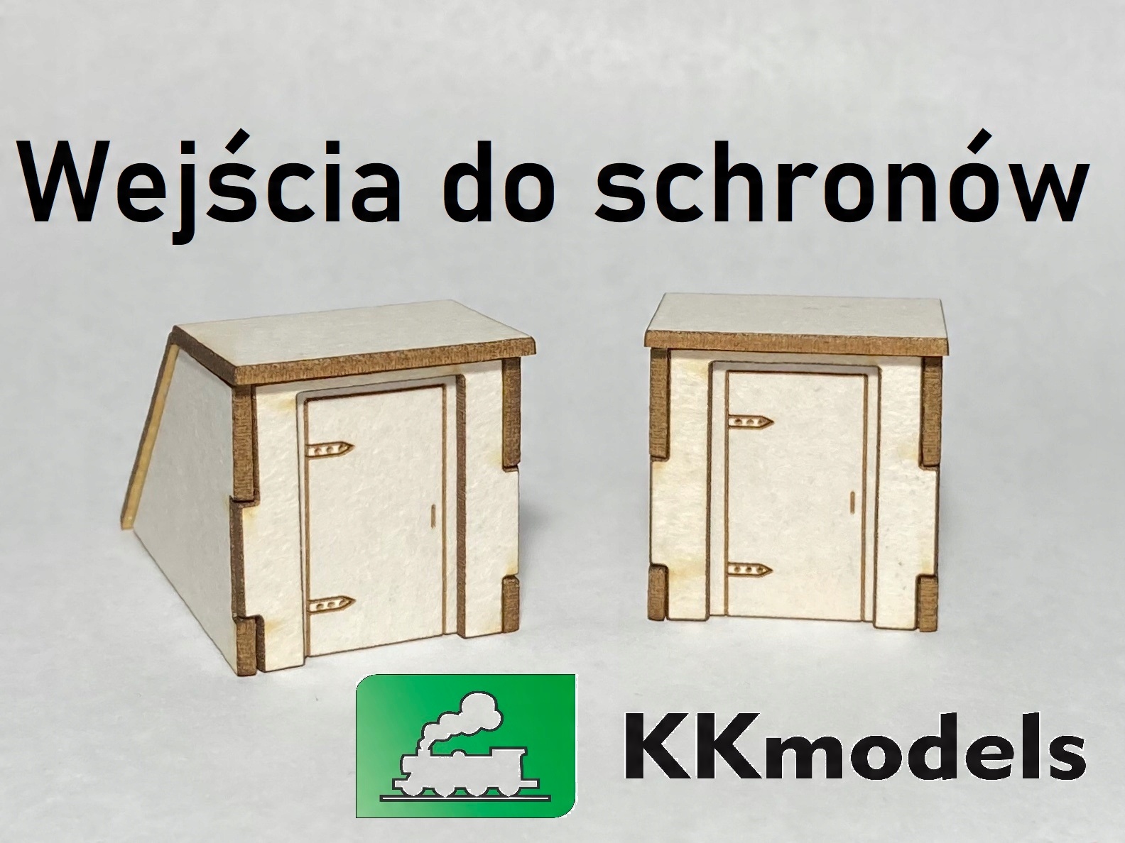 

Wejścia do schronów H0 1:87 2 sztuki