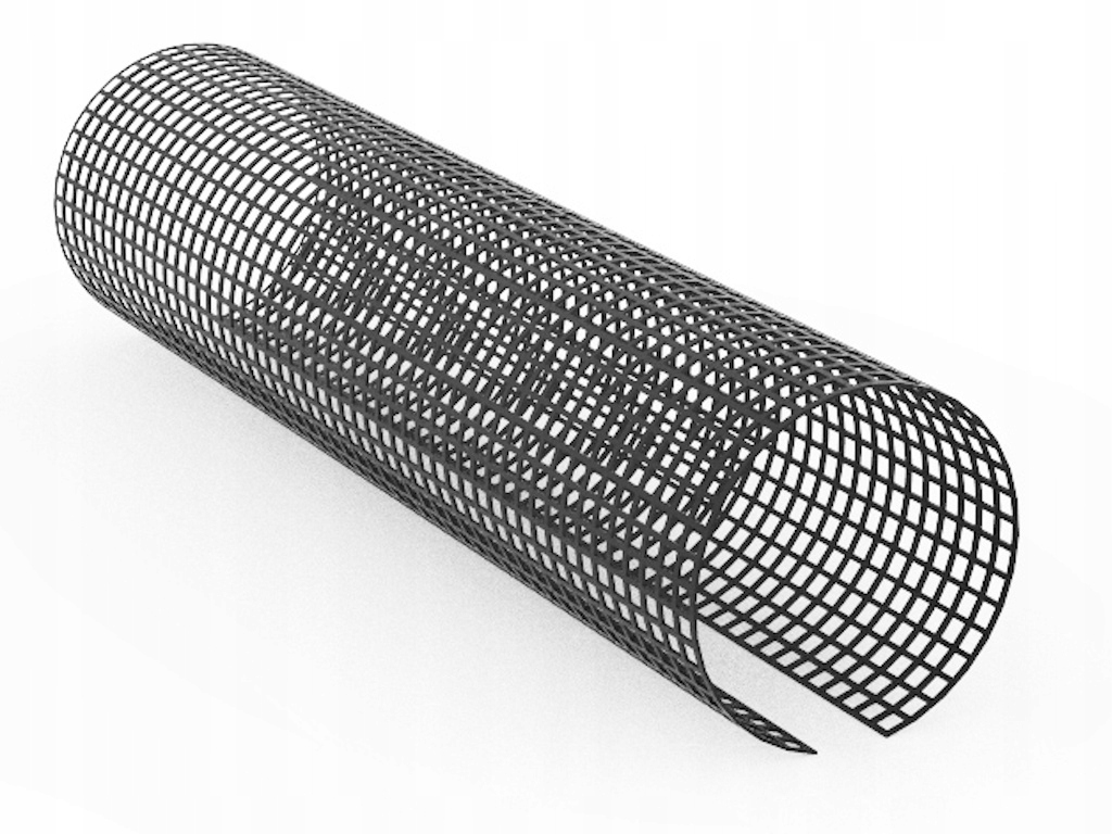 SIATKA NA RYNNY 100-125mm DO RYNIEN NA LIŚCIE 2mb