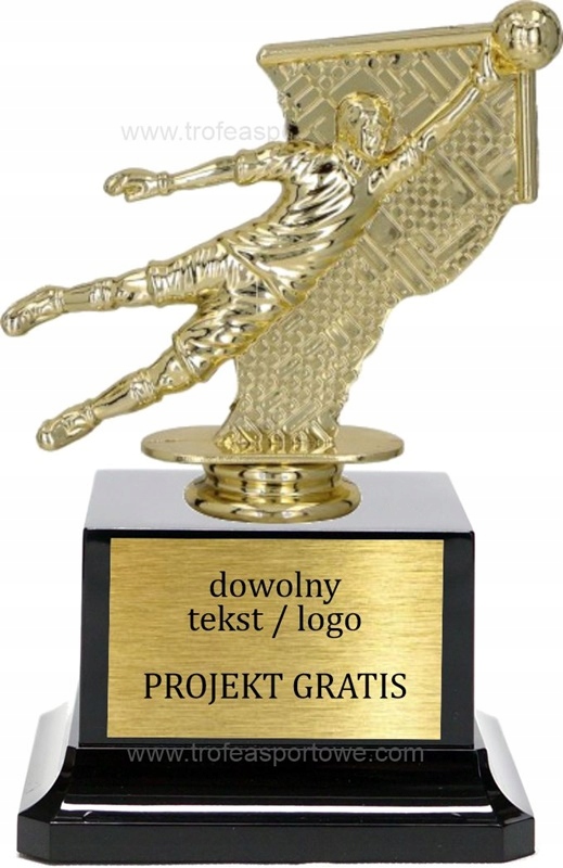 

statuetka piłka nożna Bramkarz 15cm +grawer