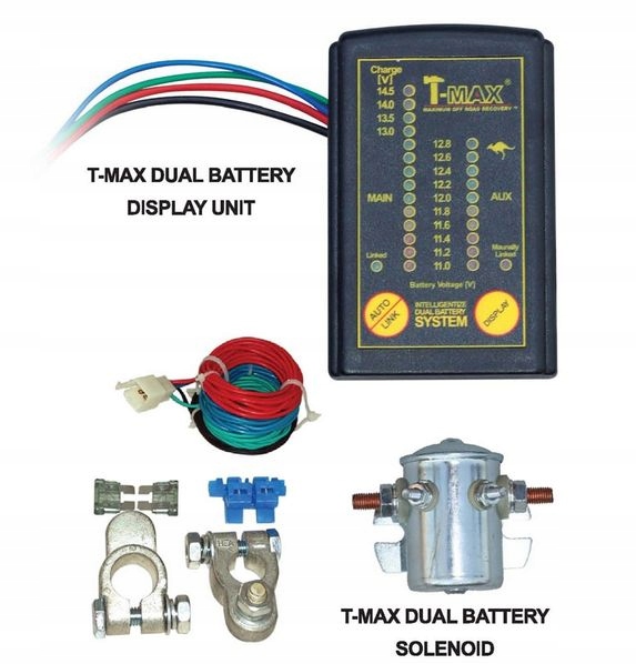 Izolator akumulatorów T-MAX Dual Battery System Producent części Inny
