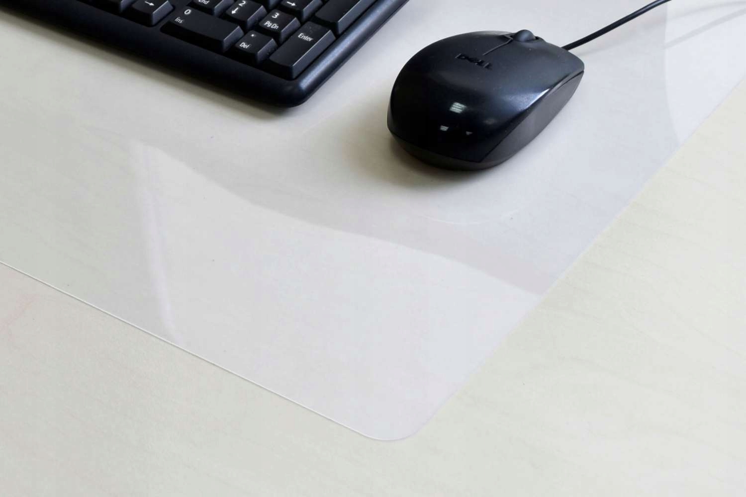 MATA OCHRONNA NA BIURKO PCV STÓŁ BLAT PRZEZROCZYSTA PODKŁADKA 70x50 cm Wysokość produktu 50 cm