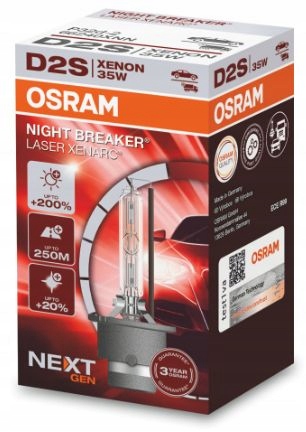 Žiarovky ams-OSRAM Xenarc Night Breaker Laser D4S 35 W 2 ks