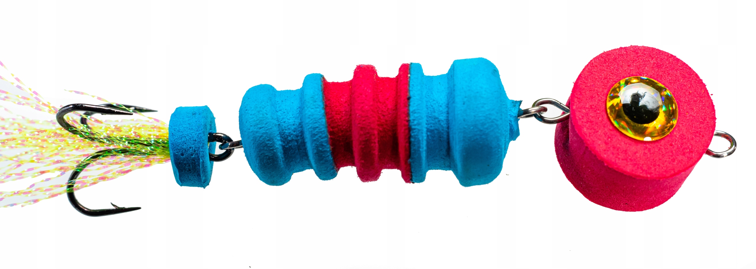 4x Mandula 10 cm 3-elementy na sandacza okonia Model Mandula