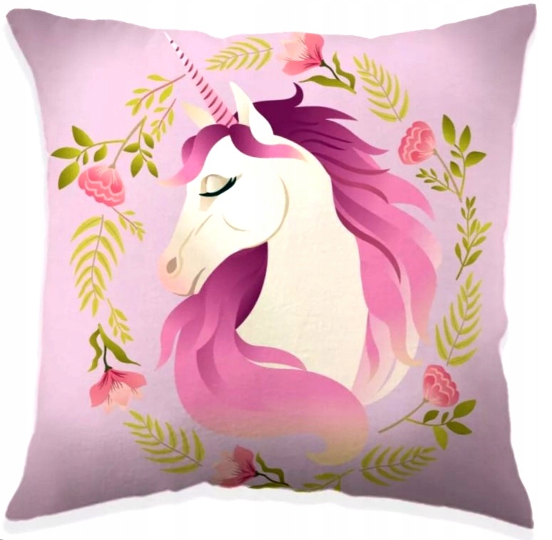 

poduszka jasiek Unicorn Jednorożec 40x40