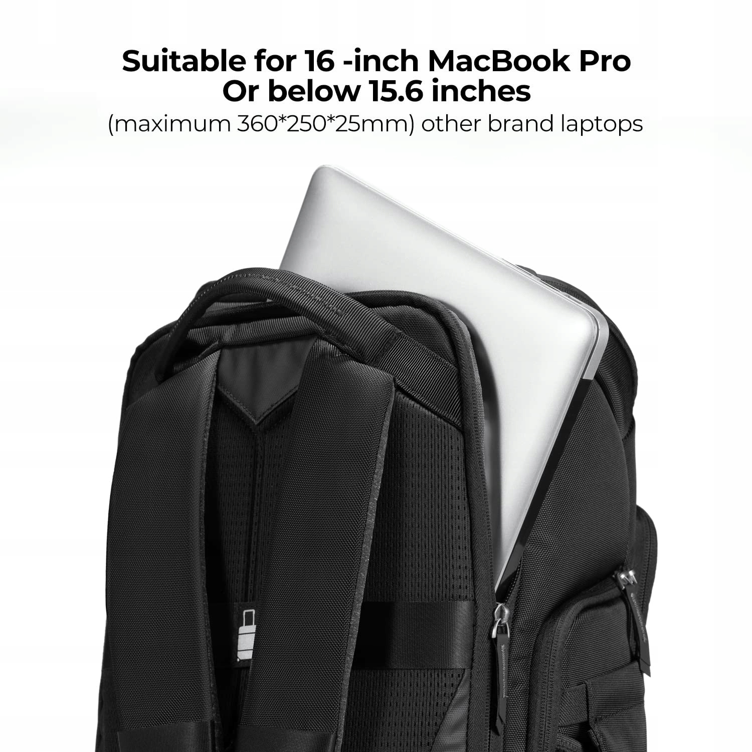 K&F CONCEPT Plecak Na Aparat 25L Z Przegrodą Na Laptopa 16 Calowy — miniatura 7