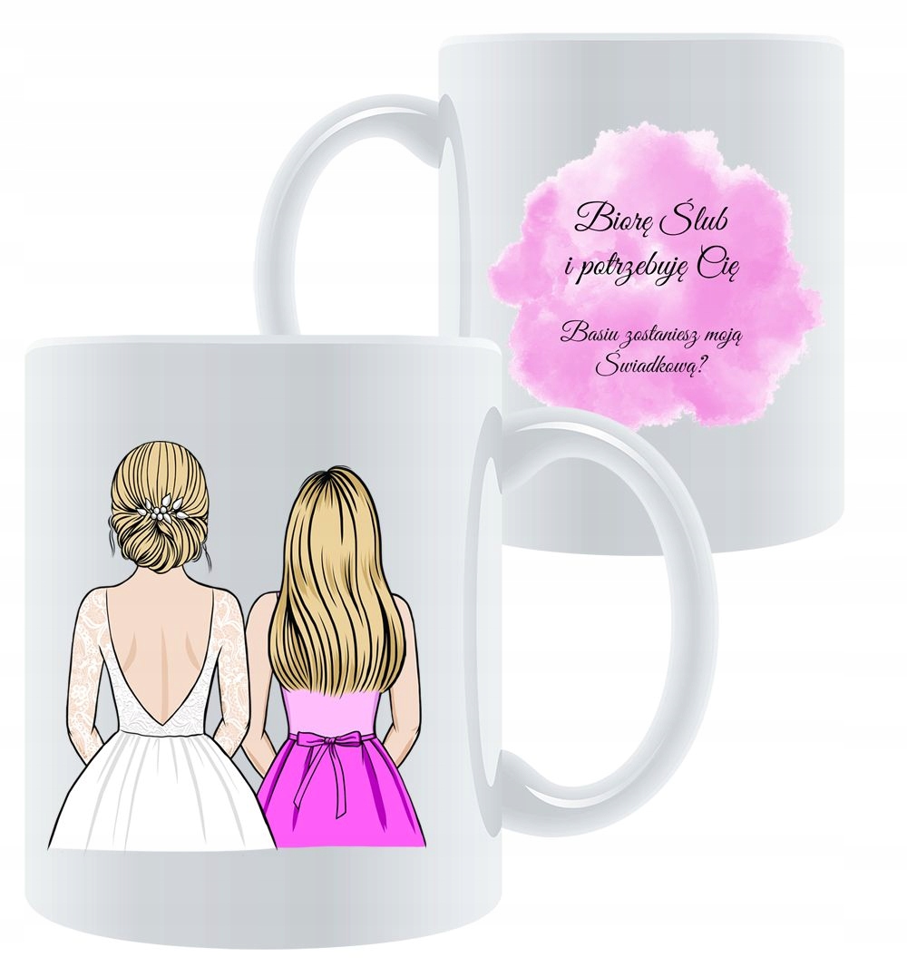 

Kubek Prośba O Świadkowanie Ślub Personalizowany