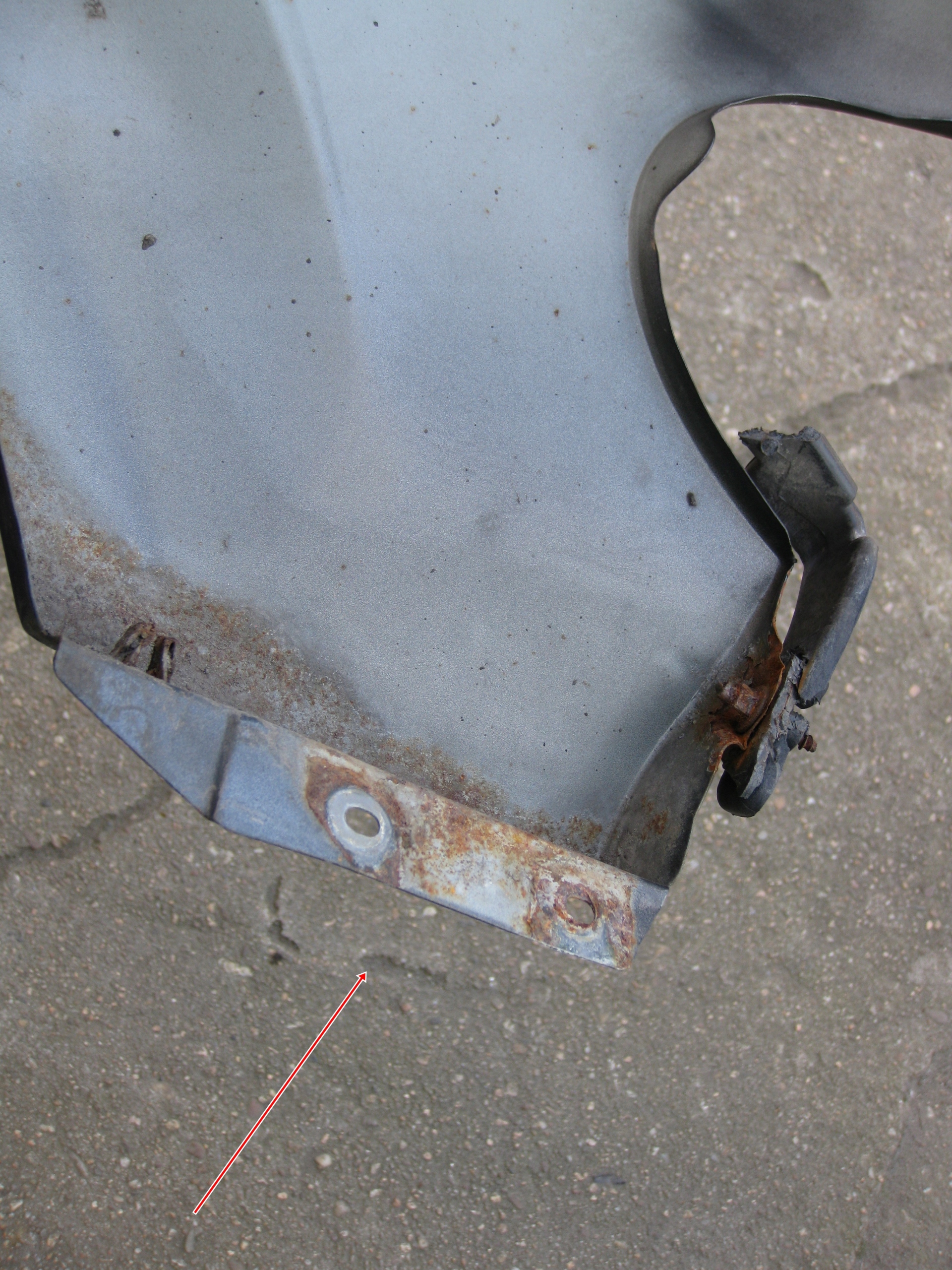 CHRYSLER VOYAGER IV 2.8 CRD 04R fender left front
