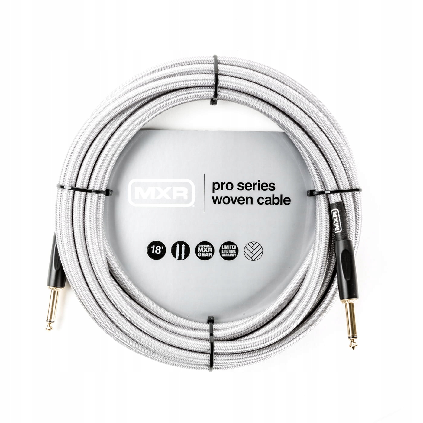 Kabel gitarowy Dunlop Pro Series Woven 5.5m DCIW18