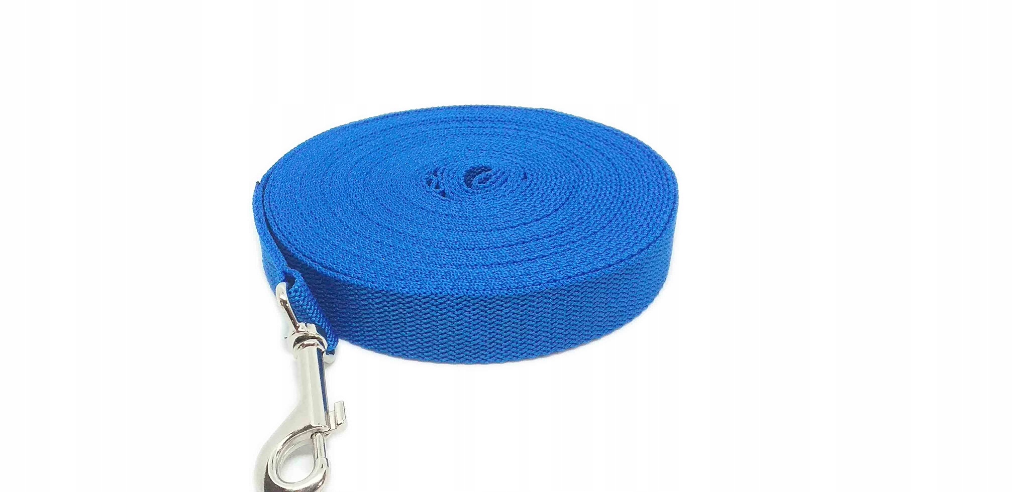 

Smycz treningowa taśma 20 m 25mm niebieska