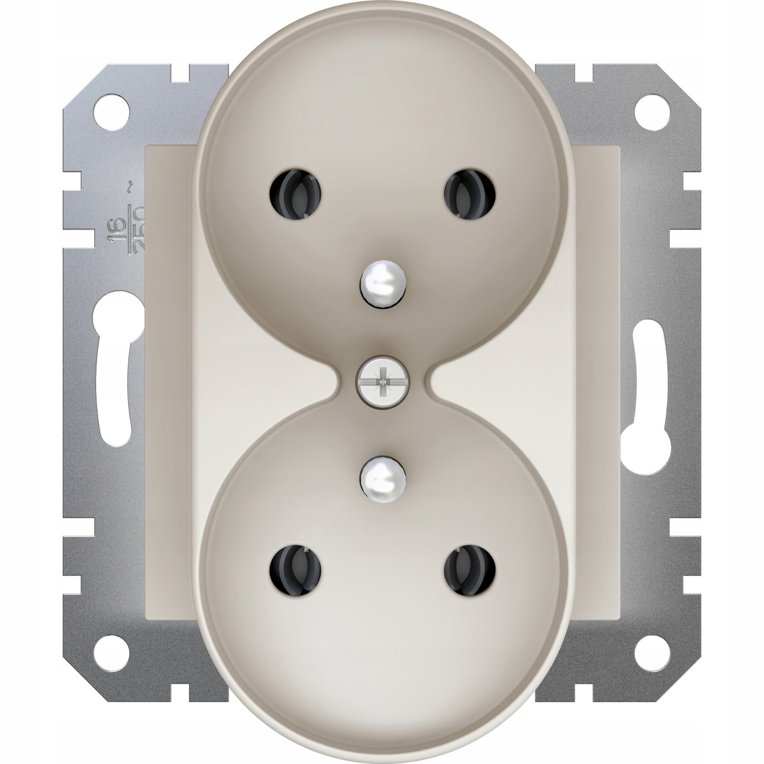 SCHNEIDER ASFORA GNIAZDO PODWÓJNE Z UZ. EPH9810223