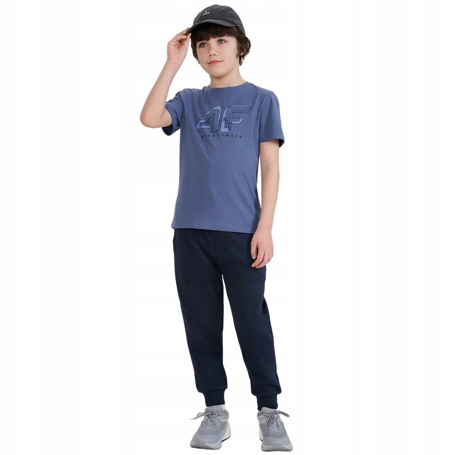 KOSZULKA CHŁOPIĘCA 4F DZIECIĘCA T-SHIRT SPORTOWA NA CO DZIEŃ Marka 4F