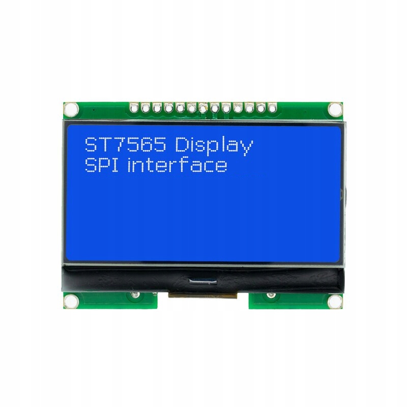 Moduł wyświetlacza LCD 12864-06D Spi niebieski