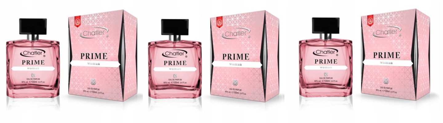 Chatler Prime Woman 3x100ml parfémovaná voda
