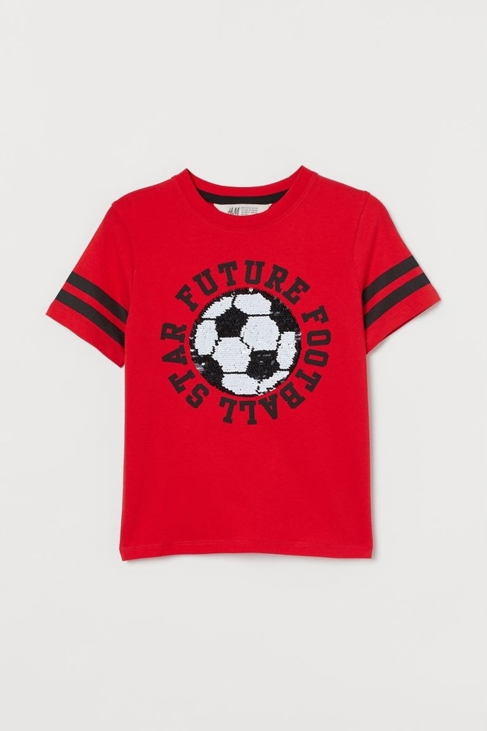 

T-shirt z odwracanymi cekinami H&m 4-6 l 110 116