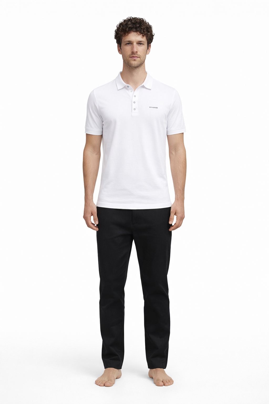 Armani Exchange Bílá Klasická Polokošile Z Bavlny XXL I3B