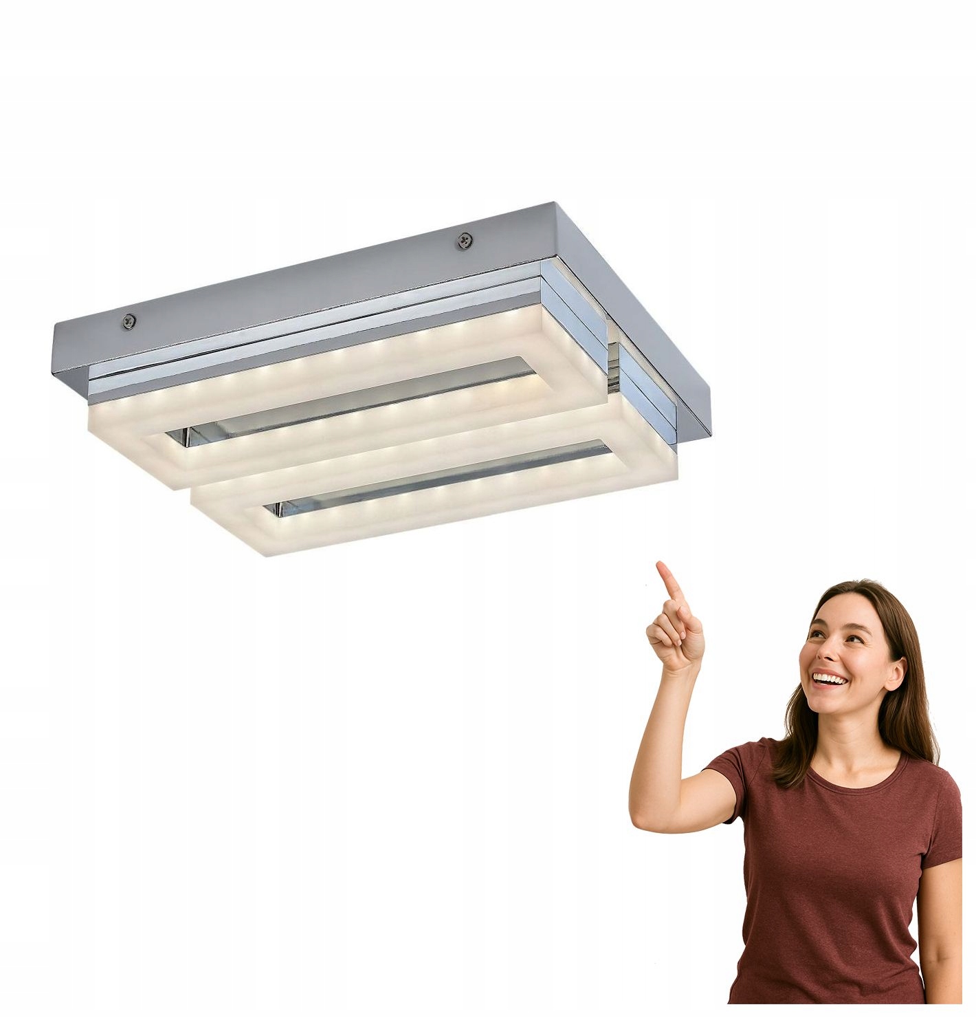 Led stropná a stenová lampa do kúpeľne 24W Blas 75020 Rabalux